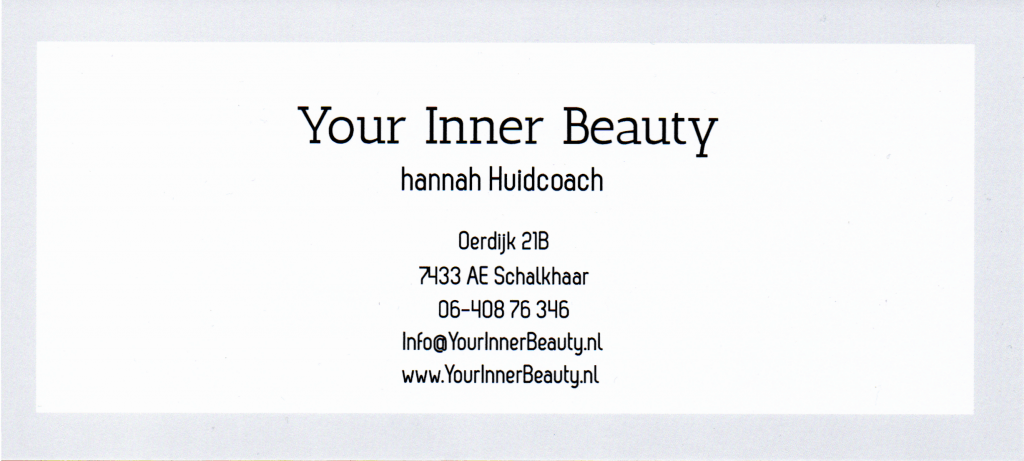 Cadeaubon Your Inner Beauty